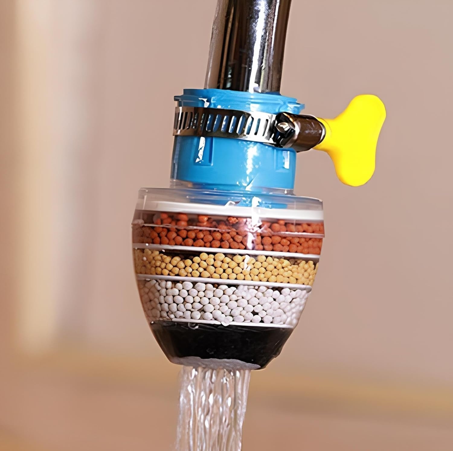 360Β° Faucet Filter β Anti-Splash Water Saver Tap Head