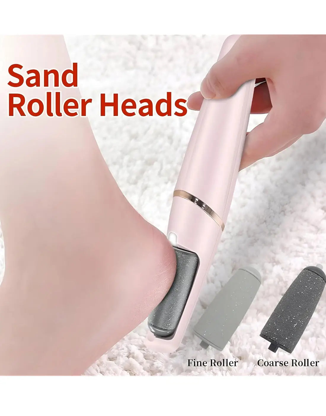 Flawless Pedi Electronic Pedicure Tool | Electric Foot Callus Remover for Smooth & Soft Feet
