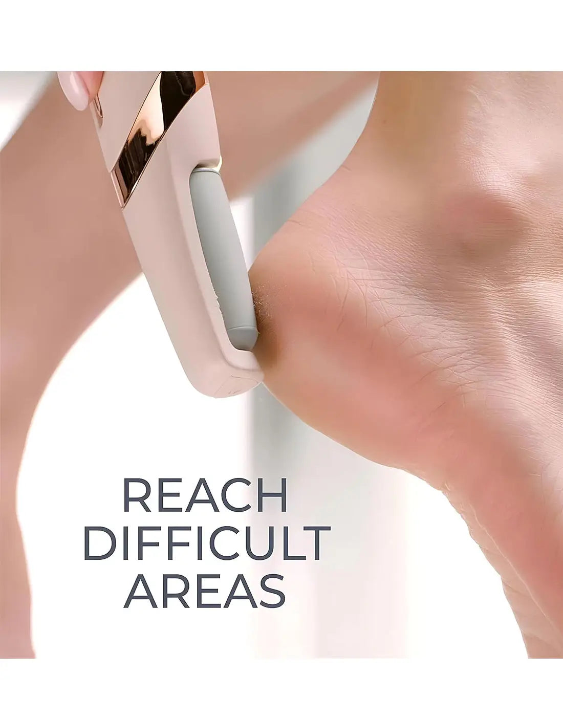 Flawless Pedi Electronic Pedicure Tool | Electric Foot Callus Remover for Smooth & Soft Feet