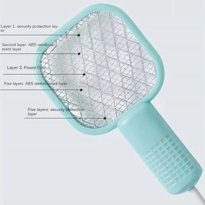 Electric USB Mosquito Killer Racket β 2-in-1 Rechargeable Night Lamp