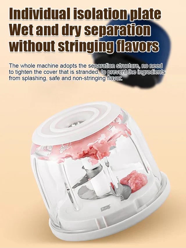Mini Chopper Machine – Electric Food & Vegetable Chopper | Fast & Easy Kitchen Cutter