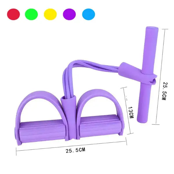 💪 Rubber Pull Tummy Trimmer Resistance Training Band