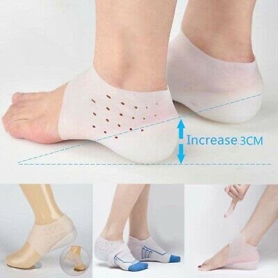 Height Increase Insoles | Adjustable Elevator Shoe Inserts | Comfortable Height Boost Sole for Men & Women