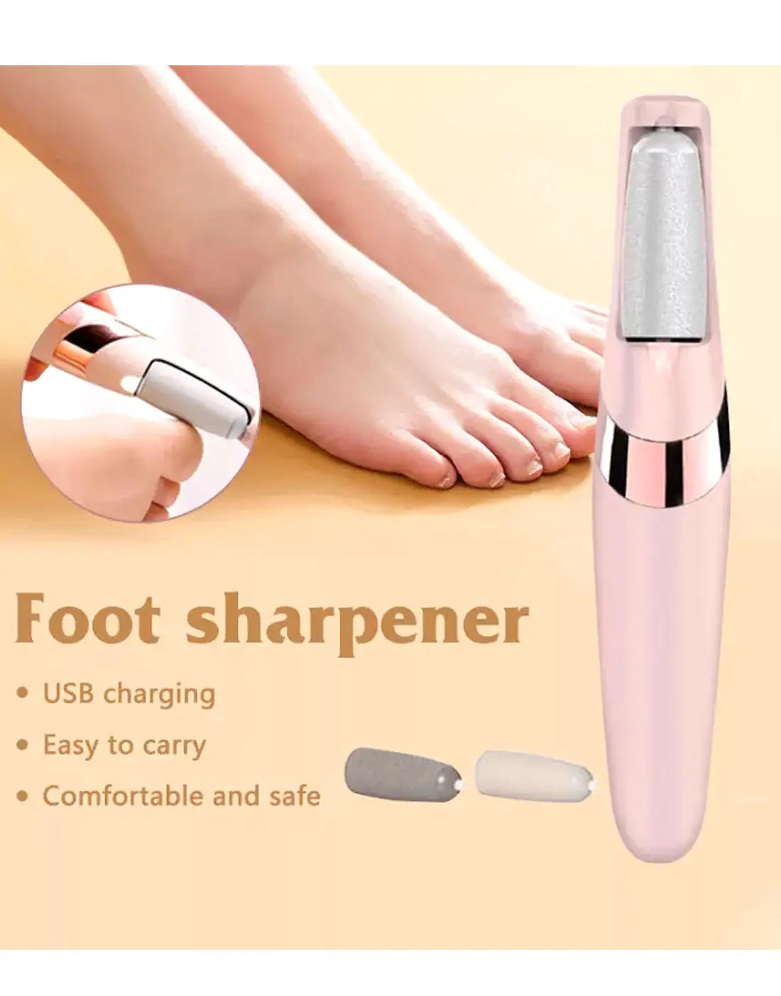 Flawless Pedi Electronic Pedicure Tool | Electric Foot Callus Remover for Smooth & Soft Feet